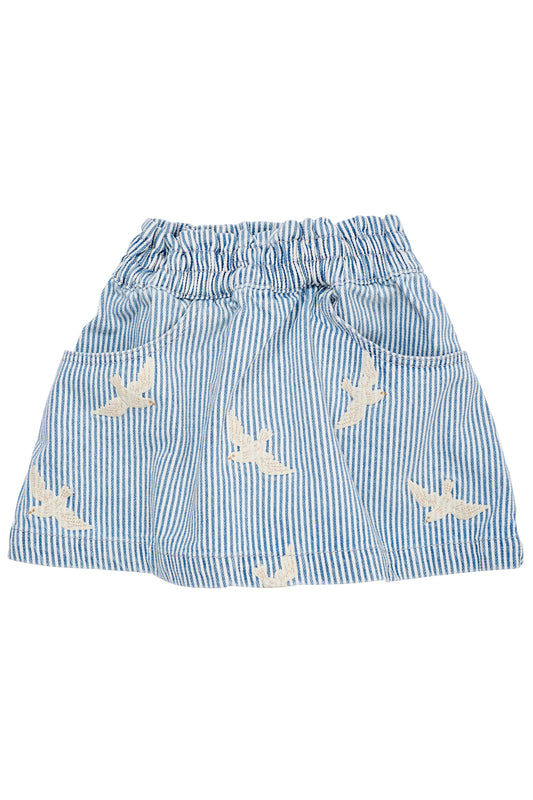 Copenhagen Colors – Twill Rok Denim Stripes