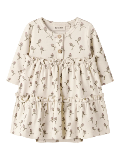 Lil' Atelier - Jurkbody met Bloemenprint | Organisch Katoen & TENCEL™
