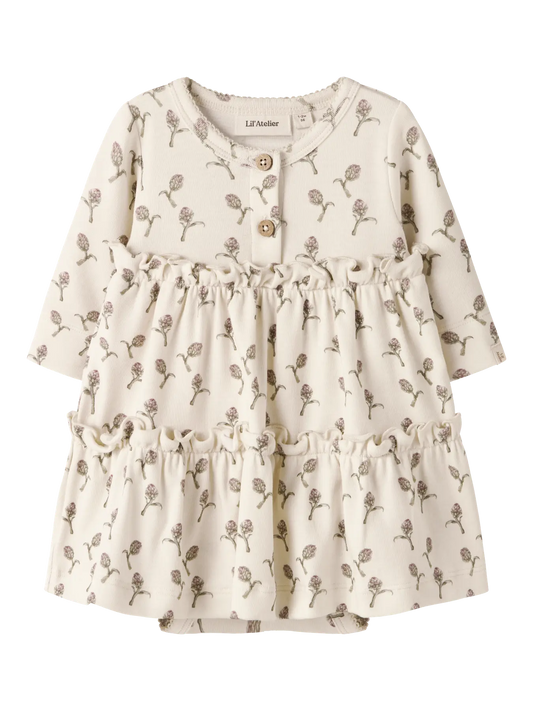 Lil' Atelier - Jurkbody met Bloemenprint | Organisch Katoen & TENCEL™