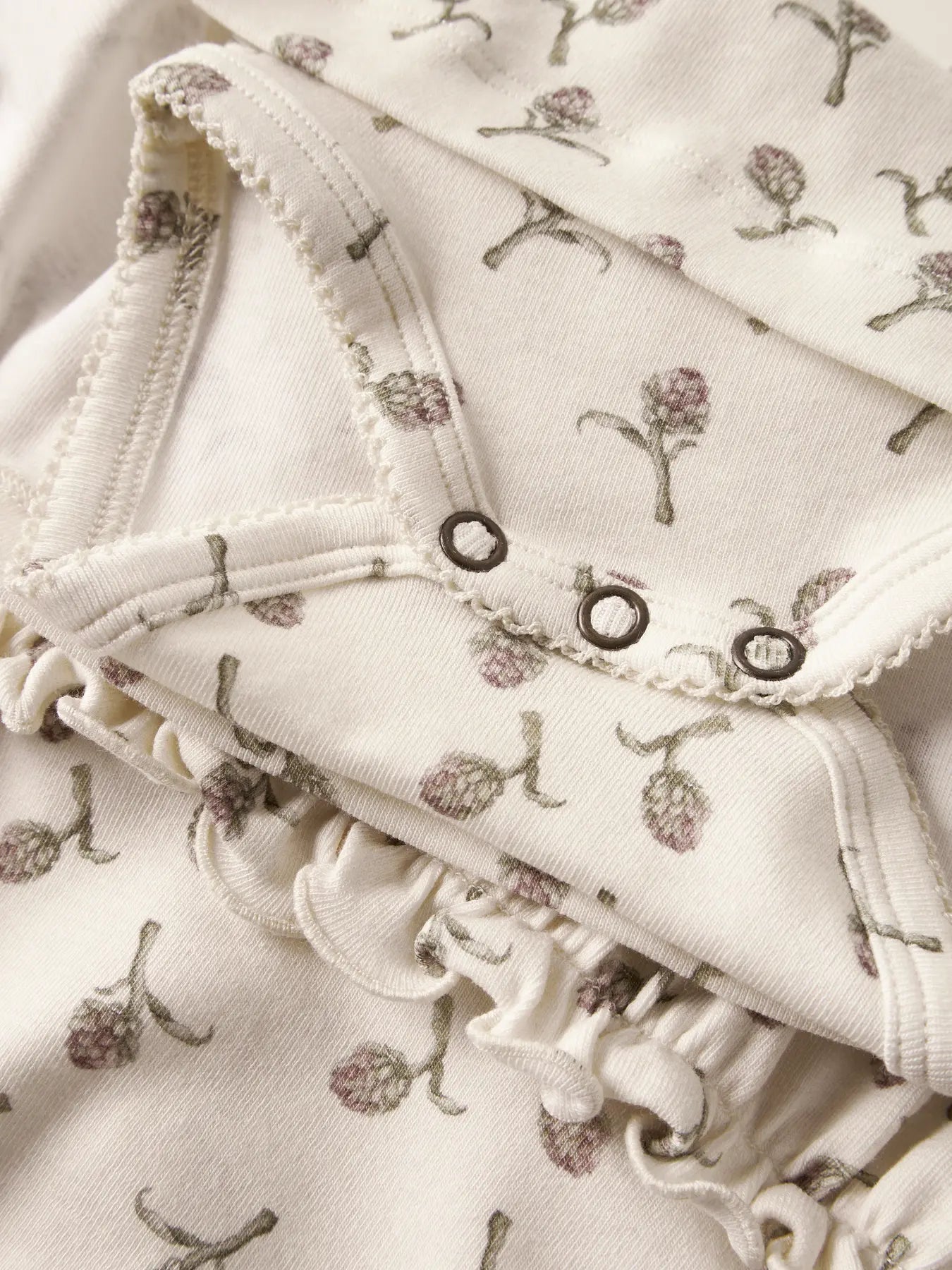 Lil' Atelier - Jurkbody met Bloemenprint | Organisch Katoen & TENCEL™