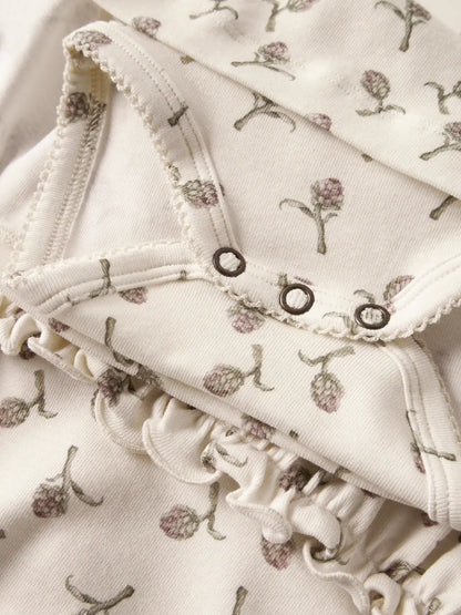 Lil' Atelier - Jurkbody met Bloemenprint | Organisch Katoen & TENCEL™