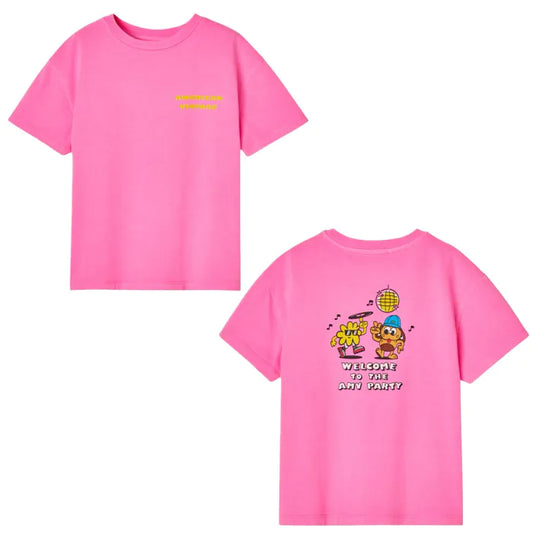 American Vintage - Kids t-shirt Fizvalley Rose Fluo