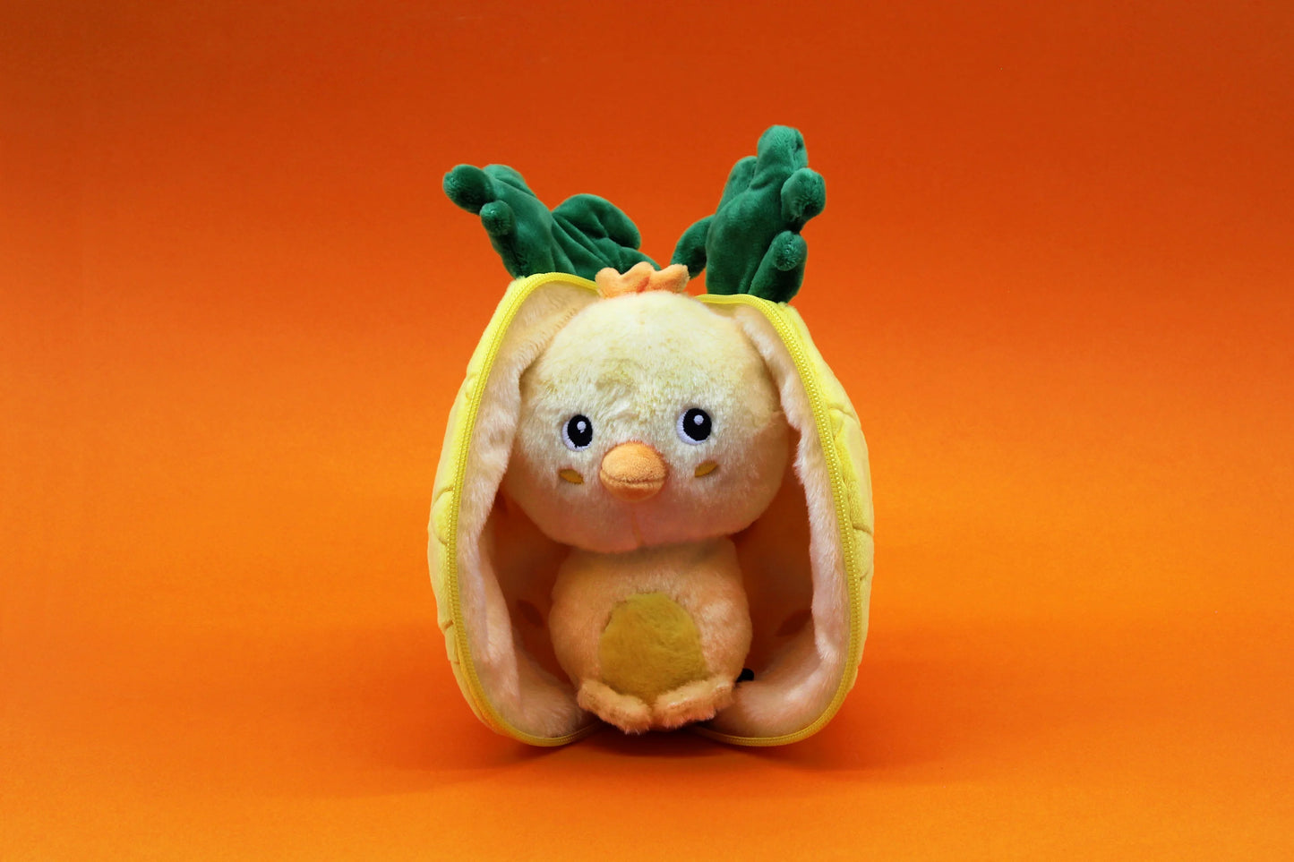 Les Deglingos - Nugget de Ananas Kuiken knuffel