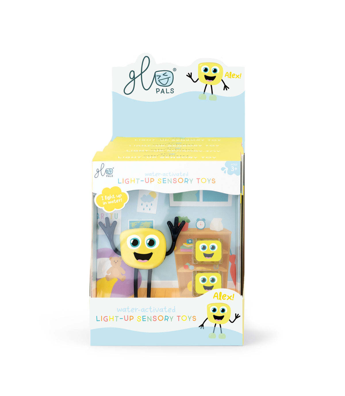Glo Pals - Alex Pal Character (lichtgevend badspeelgoed)
