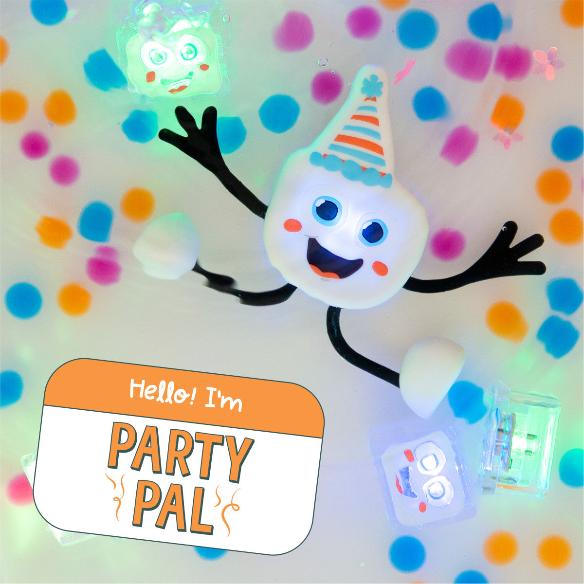 Glo Pals - Party Pal Character (lichtgevend badspeelgoed)