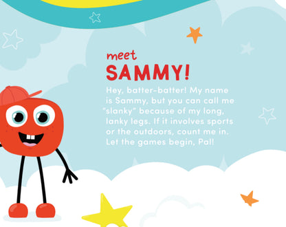 Glo Pals - Sammy Pal Character (lichtgevend badspeelgoed)