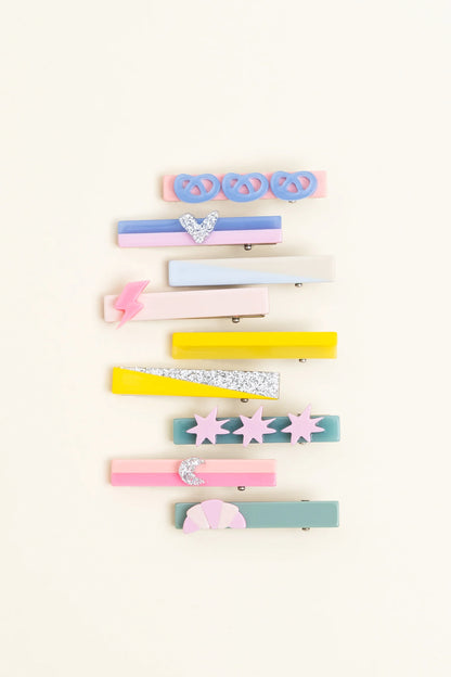 The Cotton Cloud - Set 3 Retro Hair Clips