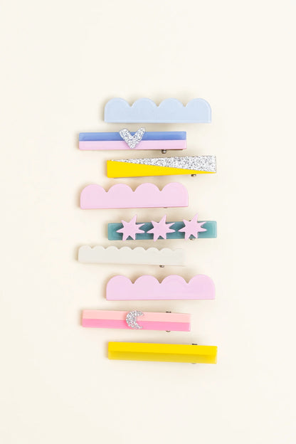 The Cotton Cloud - Set 3 Ice Cream Hair Clips