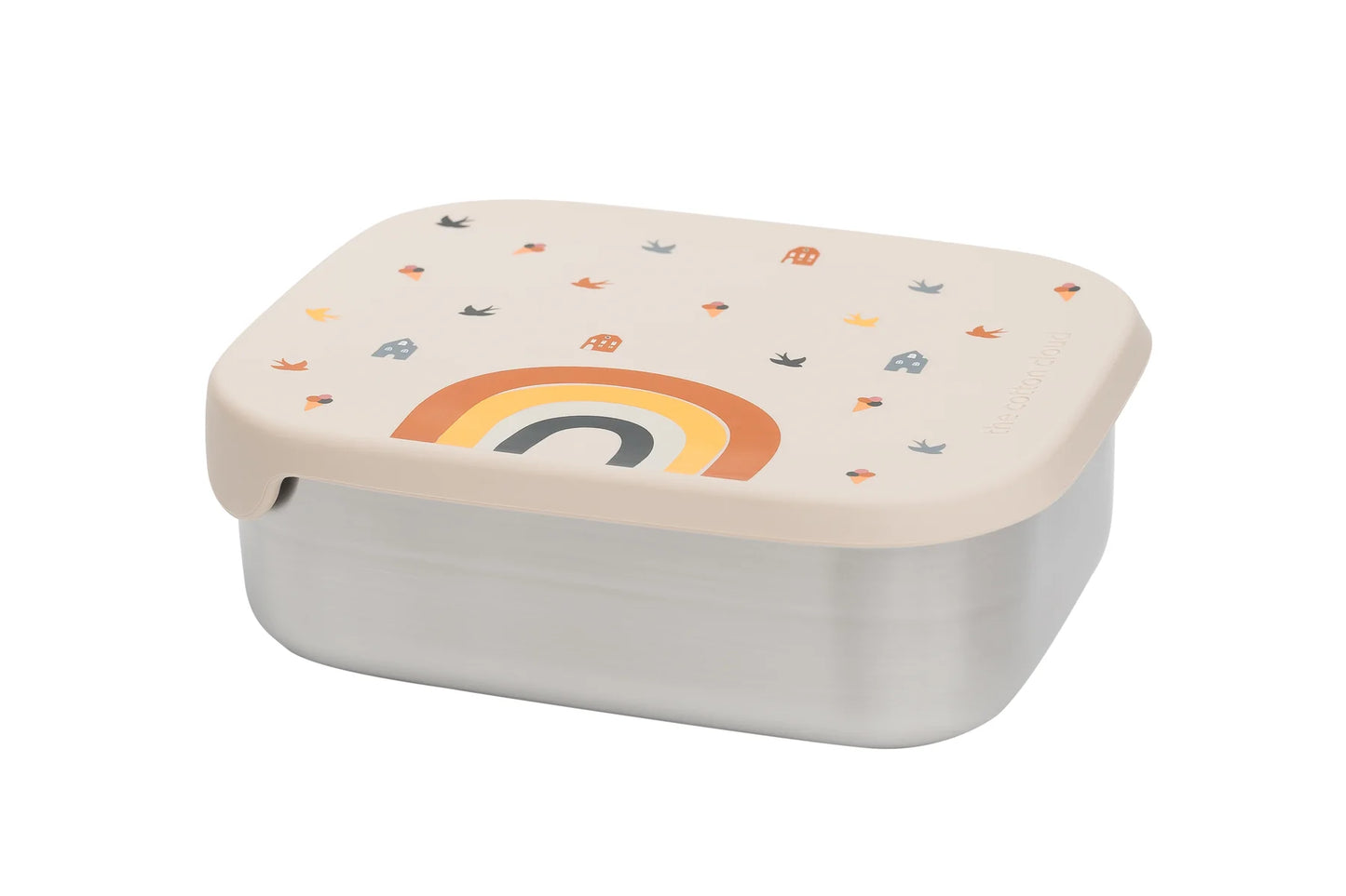 Cotton Cloud - roestvrijstalen lunchbox met uitneembare compartimenten Rainbow