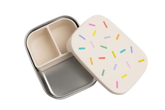 Cotton Cloud - roestvrijstalen lunchbox met uitneembare compartimenten Confetti