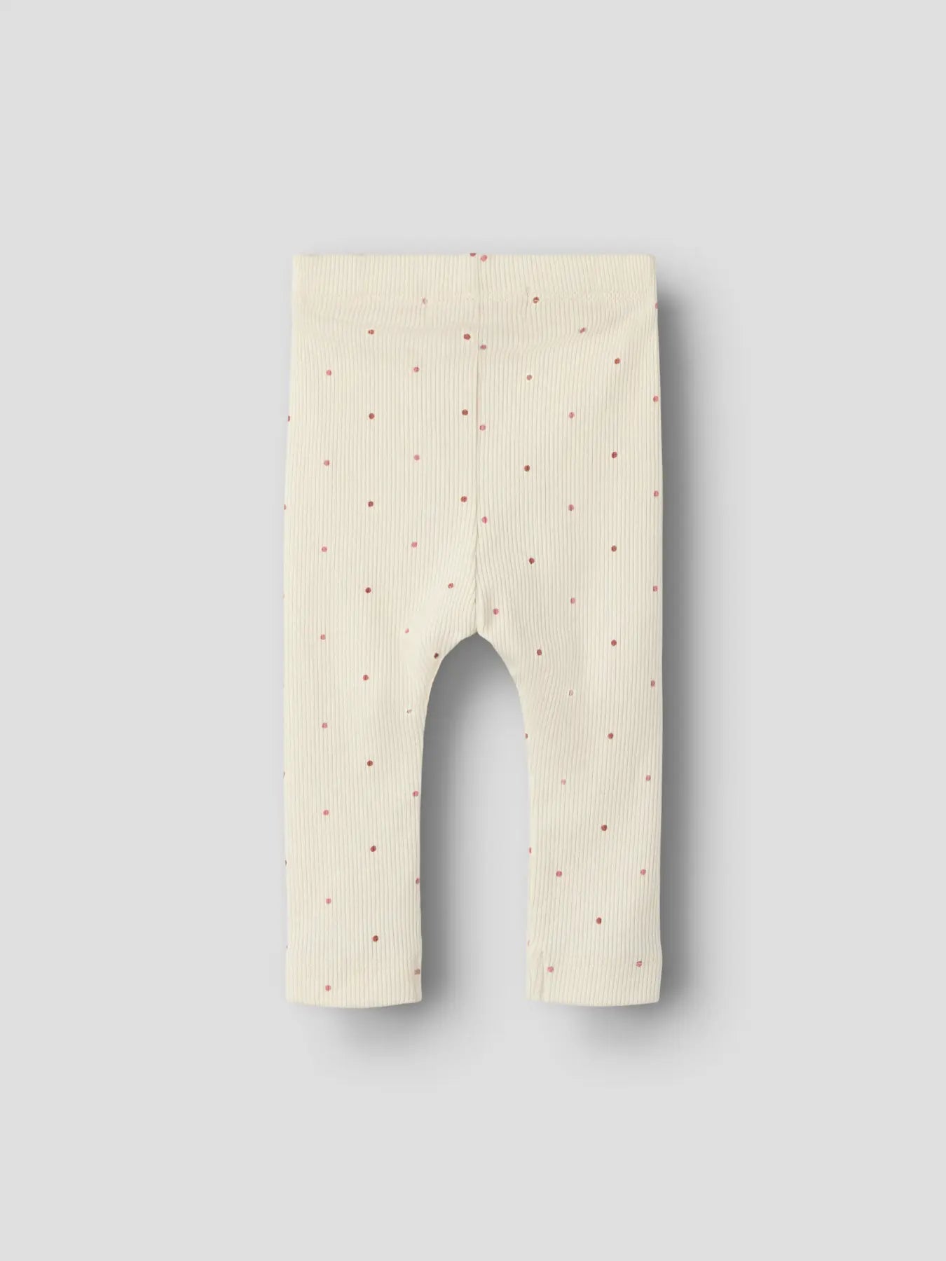 Lil' Atelier - Baby Legging | Cream Dot