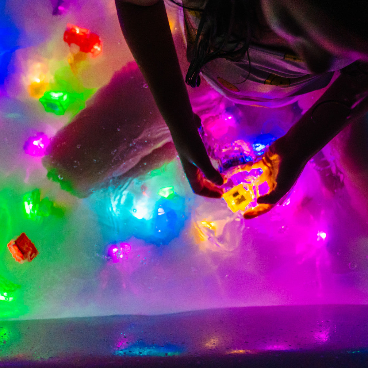 Glo Pals - Winter Light-Up Cubes (lichtgevend badspeelgoed)