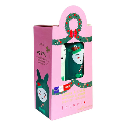 Inuwet - Star Sequin Lip Balms Set van 2 Apple Cherry