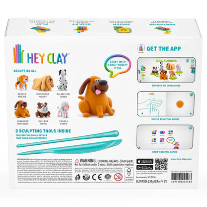 Hey Clay boetseerklei - Dog Buddies