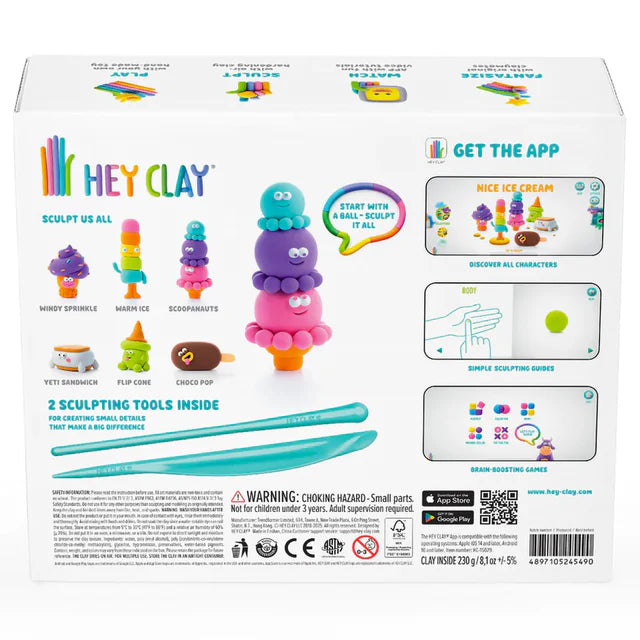 Hey Clay boetseerklei - Nice Ice Cream