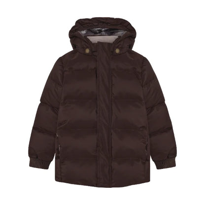 En Fant - Quilted Winter Jacket | Coffee Bean | Dark Brown