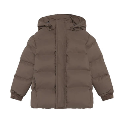 En Fant - Quilted Winter Jacket | Pine Bark | Beige