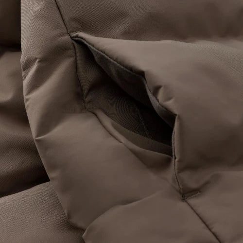 En Fant - Quilted Winter Jacket | Pine Bark | Beige