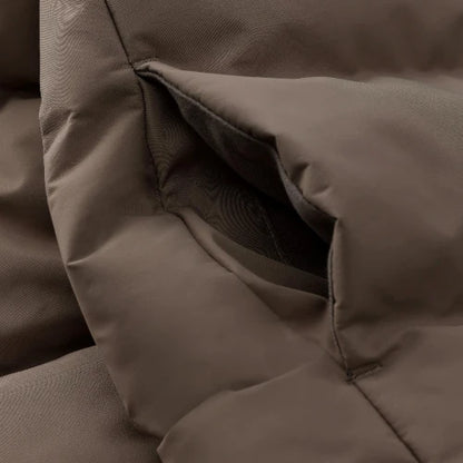 En Fant - Quilted Winter Jacket | Pine Bark | Beige
