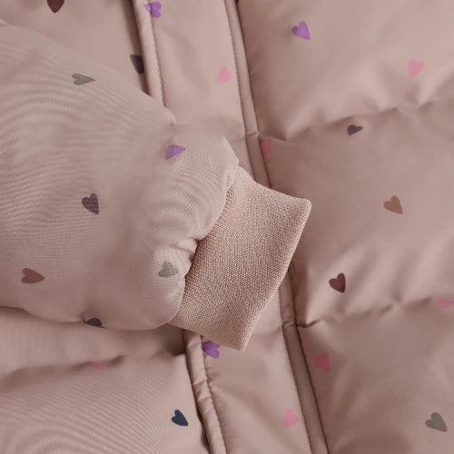 En Fant - Quilted Winter Jacket | Adobe Rose Hearts