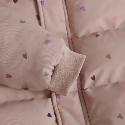 En Fant - Quilted Winter Jacket | Adobe Rose Hearts