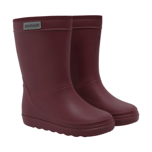 En Fant - Thermoboot Solid – Port Royale | Comfortabele & Waterdichte Kinder Regenlaarzen