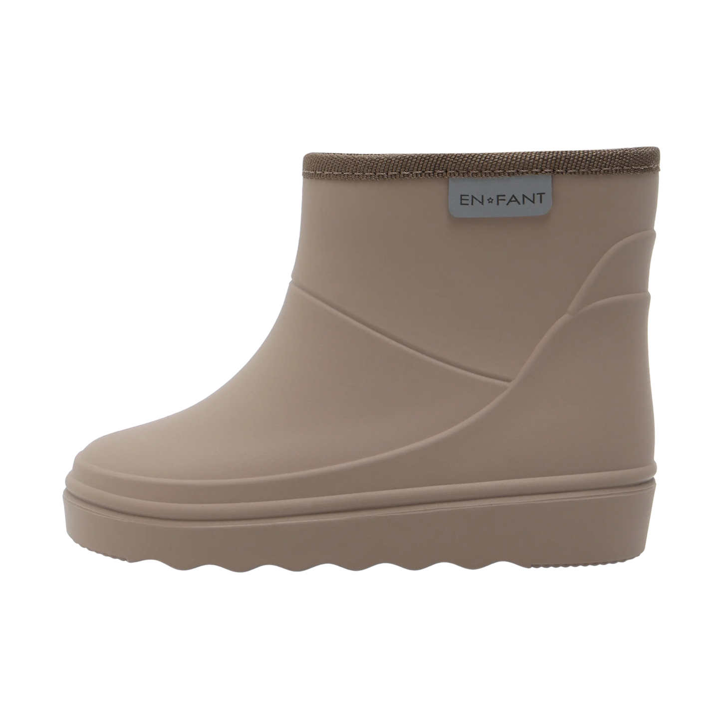 En Fant - Thermoboot Short – Pine Bark | Comfortabele & Waterdichte Kinder Regenlaarzen
