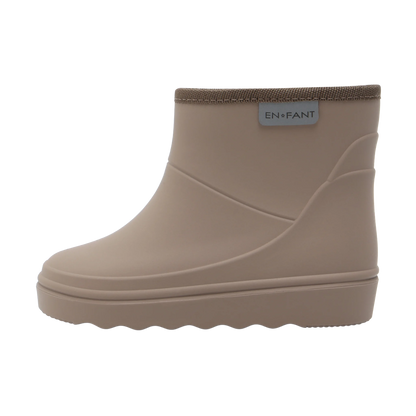 En Fant - Thermoboot Short – Pine Bark | Comfortabele & Waterdichte Kinder Regenlaarzen