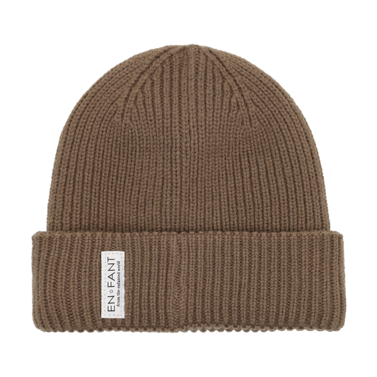 En Fant - Beanie w. Lining | Pine Bark