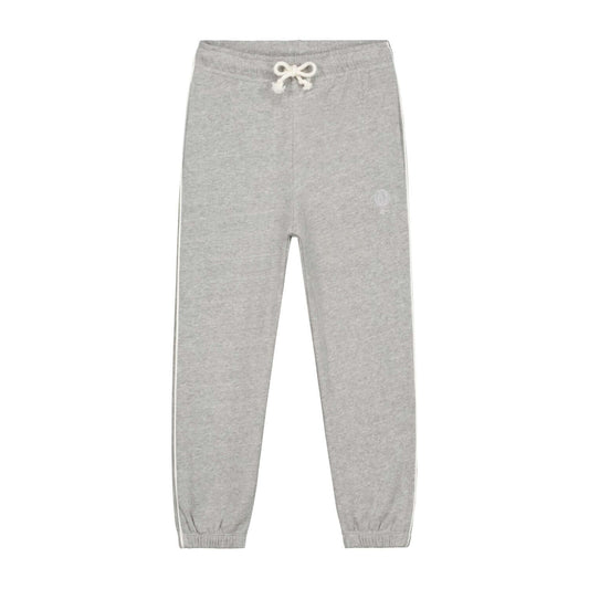 Charlie Petite Jordan Sweatpants in Grey Melange with comfortable design and elastic waistband for kids.