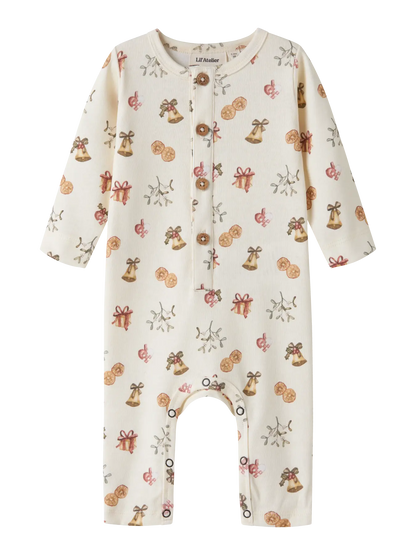 Lil' Atelier - Gipo Longsleeve Slim Suit Boxpak | Turtledove Old Christmas
