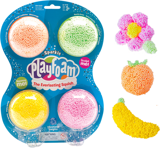 Learning Resources - Playfoam® | Sparkle (4 Pack)