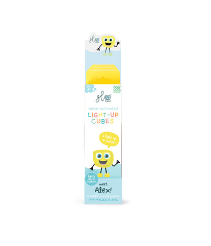 Glo Pals - Alex Pal Light-Up Cubes (lichtgevend badspeelgoed)