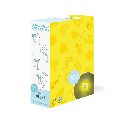 Glo Pals - Alex Pal Light-Up Cubes (lichtgevend badspeelgoed)