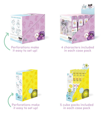 Glo Pals - Alex Pal Light-Up Cubes (lichtgevend badspeelgoed)