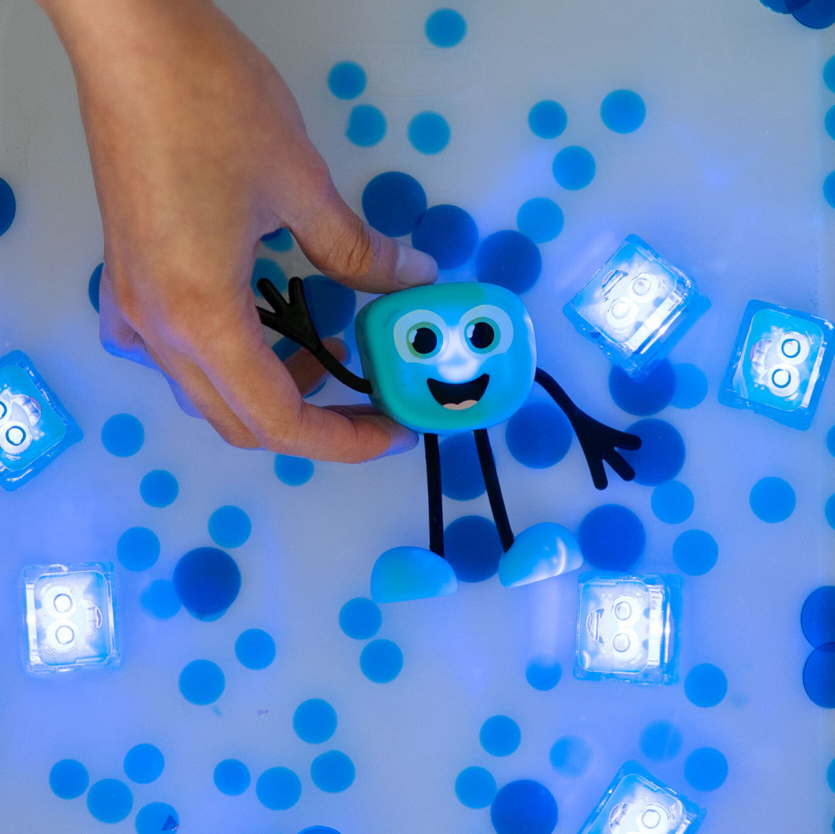 Glo Pals - Blair Pal Light-Up Cubes (lichtgevend badspeelgoed)