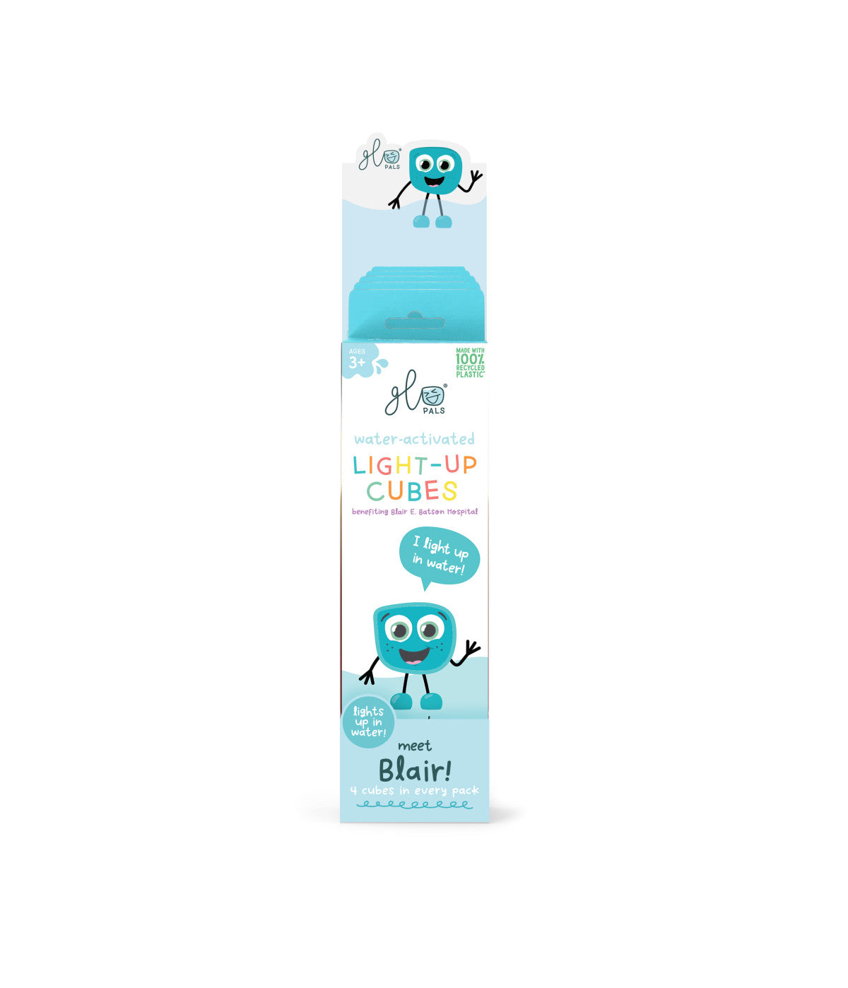 Glo Pals - Blair Pal Light-Up Cubes (lichtgevend badspeelgoed)