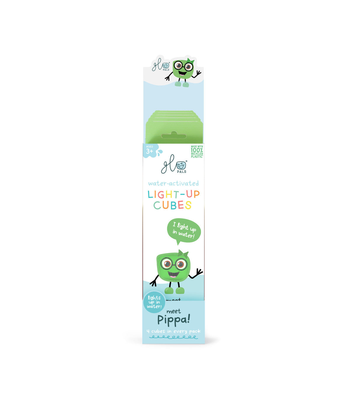 Glo Pals - Pippa Pal Light-Up Cubes (lichtgevend badspeelgoed)