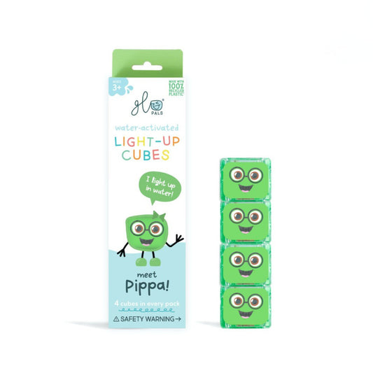 Glo Pals - Pippa Pal Light-Up Cubes (lichtgevend badspeelgoed)