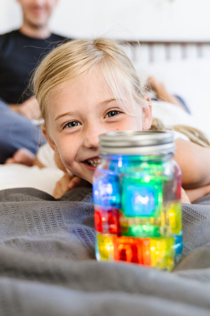 Glo Pals - Sammy Pal Light-Up Cubes (lichtgevend badspeelgoed)