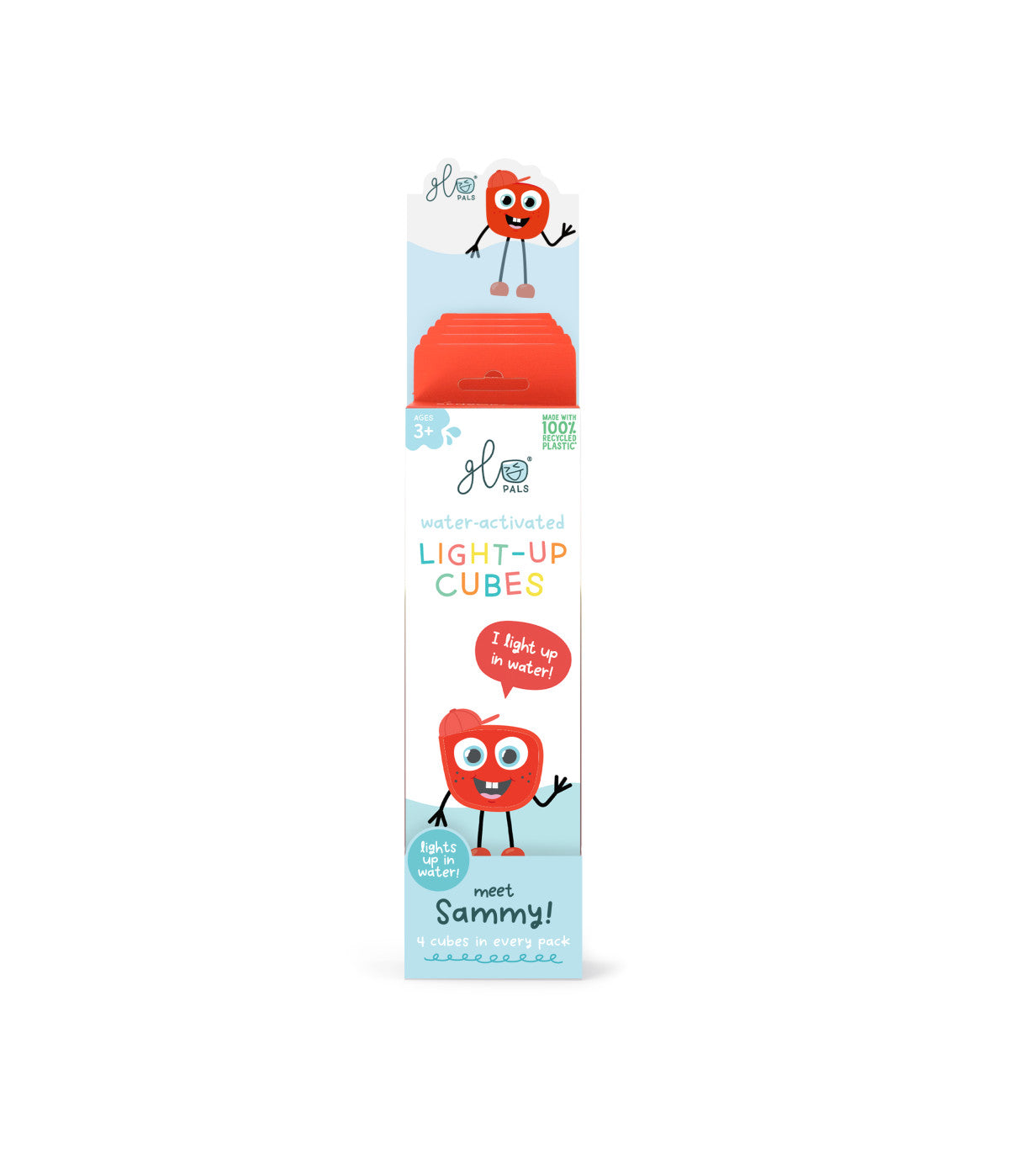 Glo Pals - Sammy Pal Light-Up Cubes (lichtgevend badspeelgoed)