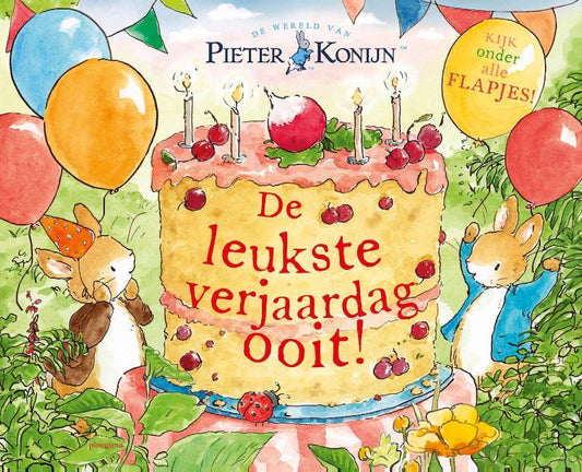 Pieter Konijn: De leukste verjaardag ooit! Flapjesboek