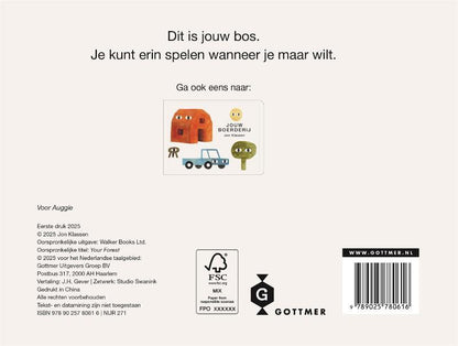 Jouw Bos – Kartonboek voor peuters van Jon Klassen