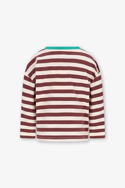The New Chapter - Lou Longsleeve | Brownstone Stripes
