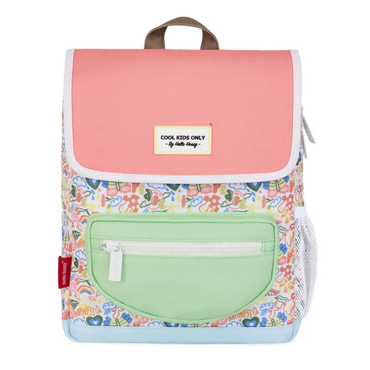 Hello Hossy - Kinderrugzak “Happiness” met bloemmotief