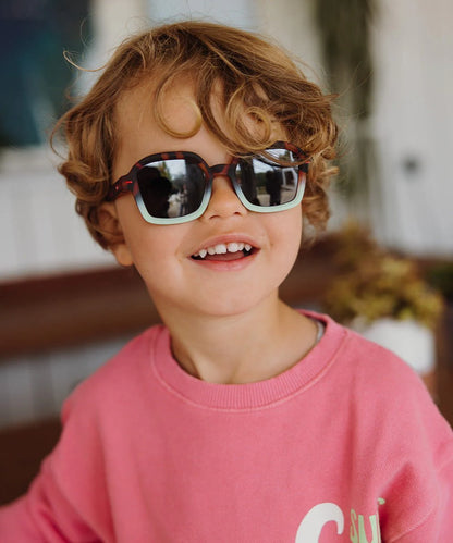 Hello Hossy – Hossy Craky Mint Tortoiseshell Kinderzonnebril