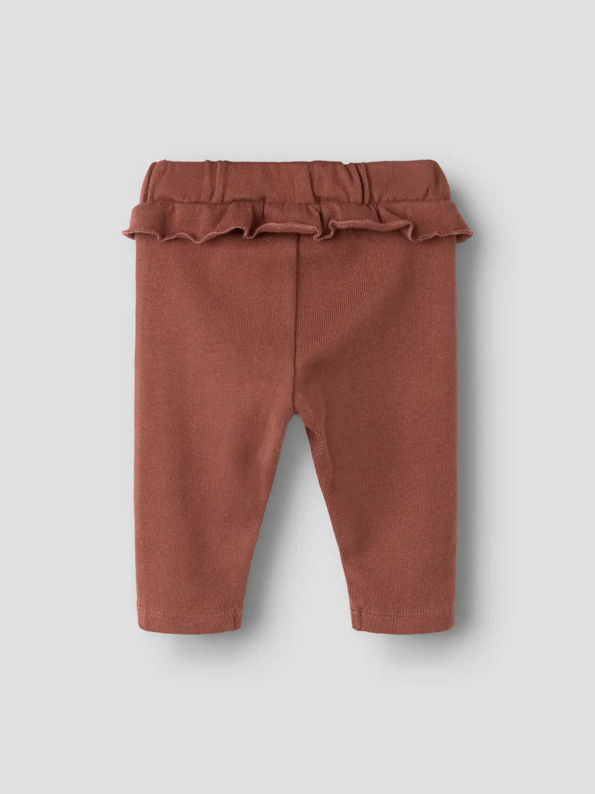 Lil' Atelier - Ruffle Broek | Mocha Mousse