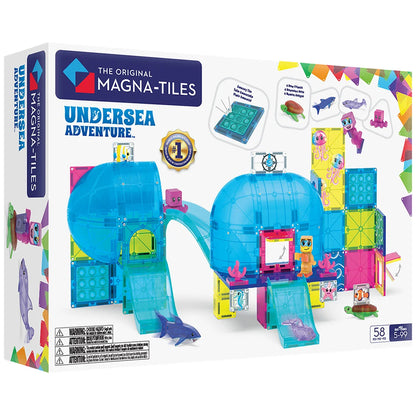 Magna-Tiles - Undersea Adventure | 58 Piece Set