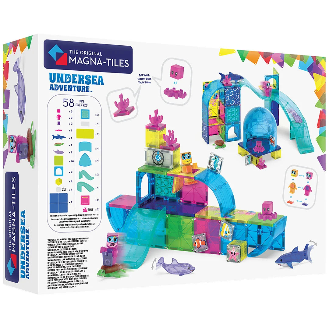 Magna-Tiles - Undersea Adventure | 58 Piece Set
