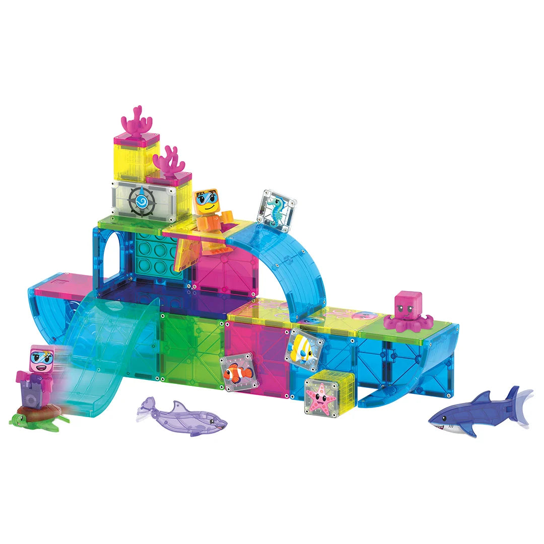 Magna-Tiles - Undersea Adventure | 58 Piece Set